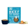A Pup Above Cubies Grain-Free Pot Roast Beef Air-Dried Dog Food - 2 Lbs - 4 Count