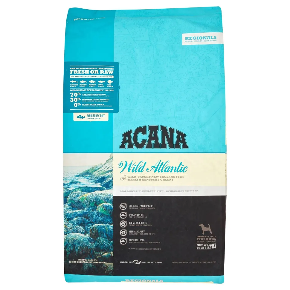 Acana 'Kentucky Dogstar Chicken' Regionals Wild Atlantic Dog Dry Dog Food - 25 lb Bag