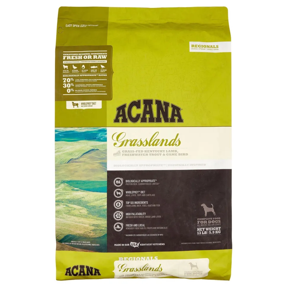 Acana 'Kentucky Dogstar Chicken' Regionals Grasslands Dog Dry Dog Food - 13 lb Bag