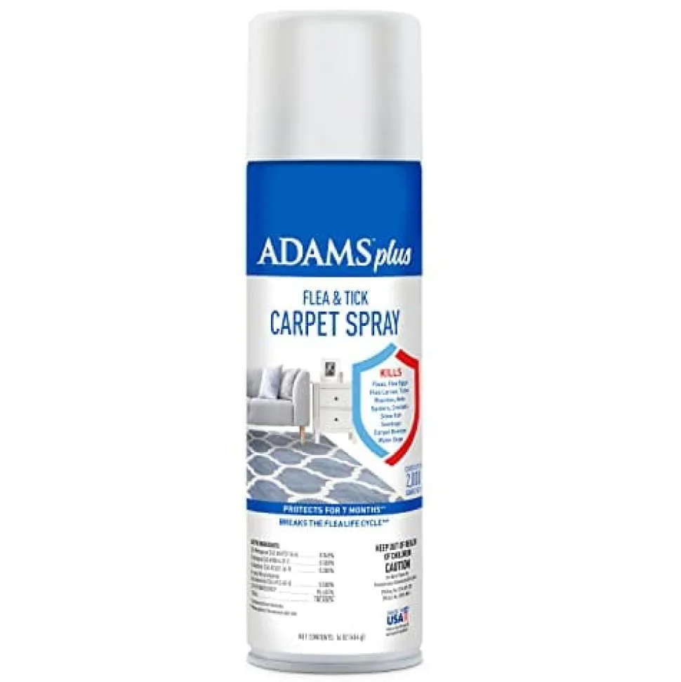 Adams Plus Dog Flea and Tick Carpet Spray - 16 Oz