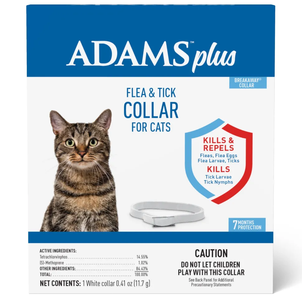 Adams Plus Flea & Tick Collar for Cats