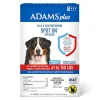 Adams Plus Flea and Tick Spot On for Dogs - 61 - 150 Lbs - 3 Pack