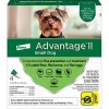 Advantage II Flea and Tick for Dogs - 0 - 10 Lbs - 4 Pack