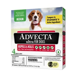 Advecta Ultra Flea and Tick for Dogs - 11 - 20 Lbs - 4 Pack