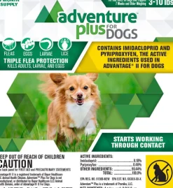 Adventure Plus Flea and Tick for Dogs - 3 - 10 Lbs - 4 Pack