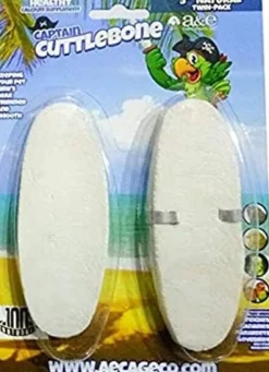A&E Cage Company Natural Bird Cuttlebone Treats - 5 In - 2Pk