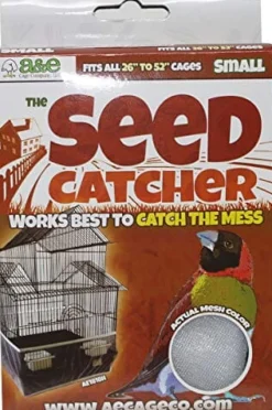 A&E Cage Company Seed Catcher Bird Cage Covers Guards - Small