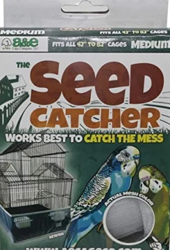 A&E Cage Company Seed Catcher Bird Cage Covers Guards - Medium