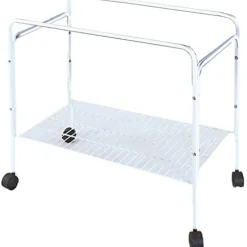 A&E Cage Company Small Animal Cage Stand - White - 46 X 23 X 26 In - Gt - 2 Pack