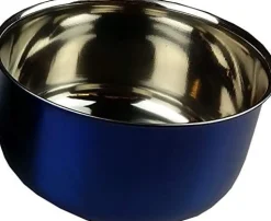 A&E Cage Company Stainless Steel Coop Cup with Bolt Hanger Bird Dish - Blue - 10 Oz