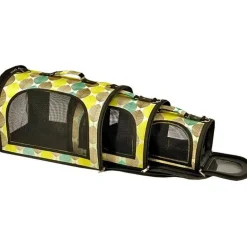 A&E Cage Company The Excursion Small Animal Soft Sided Pet Carrier - Tan - 13 X 11 X 11 In