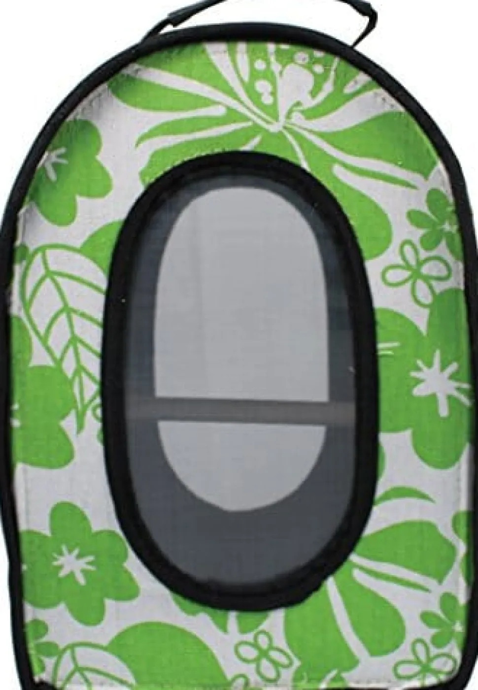 A&E Cage Company Voyager Soft Sided Travel Bird Carrier - Green - Small - 14.5 X 10.5 X 7