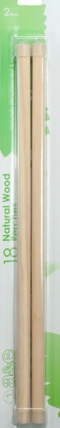 A&E Cage Company Wooden Replacement Bird Perch - 18 X .75 In