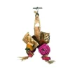 A&E Cage Happy Beaks Chunky Monster Bird Toy - 7 X 8 In