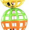 A&E Cage Happy Beaks Jingle Lattice Balls Bird Toy - 8 X 1.5 X 1.5 In