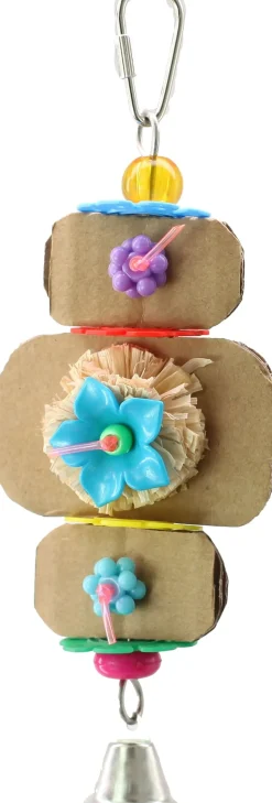 A&E Cage Happy Beaks Surfs Up Bird Toy - 9.06 X 4.75 X 4.75