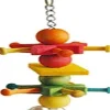 A&E Cage Happy Beaks Wooden Cowboy Spur Wood Bird Toy - 2.5 X 9.5 In