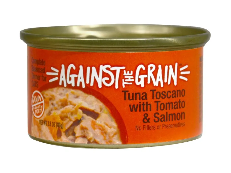 Against the Grain Farmers Market Grain Free Tuna Toscano With Salmon & Tomato Canned Cat Food