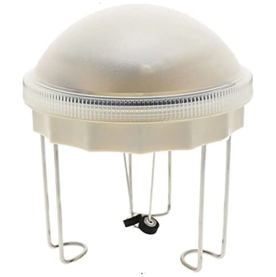 Allied Precision Solar Water Wiggler for Bird Bath - Silver - 3 X 6.75 In