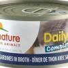 Almo Nature Cat Daily Complete Tuna Dinner with Sardines in Broth Canned Cat Food - 2.47 oz Cans - Case of 24