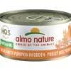 Almo Nature Chicken with Pumpkin Canned Cat Food - 2.47 oz Cans - Case of 24