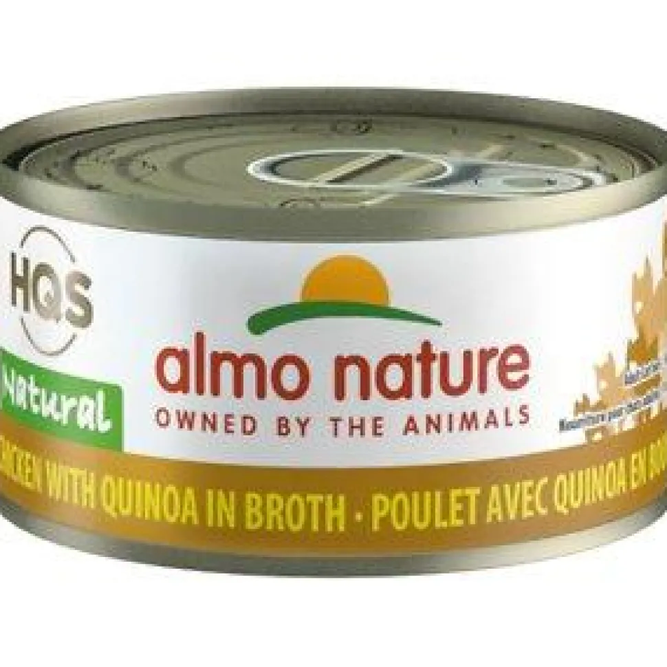 Almo Nature Chicken with Quinoa Canned Cat Food - 2.47 oz Cans - Case of 24