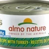 Almo Nature HQS Complete Chicken with Turkey in Gravy Canned Cat Food - 2.47 oz Cans - Case of 24