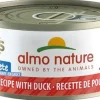 Almo Nature HQS Complete Chicken with Duck in Gravy Canned Cat Food - 2.47 oz Cans - Case of 24
