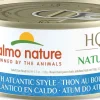 Almo Nature HQS Natural Atlantic Style Tuna in Broth Canned Cat Food - 5.29 Oz - Case of 24