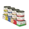 Almo Nature HQS Natural Wet Cat Food Rotational 4 Variety Pack 2.47 oz Cans - Case of 24