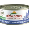 Almo Nature Oceanic Fish Canned Cat Food - 2.47 oz Cans - Case of 24