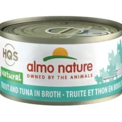 Almo Nature Trout & Tuna Canned Cat Food - 2.47 oz Cans - Case of 24