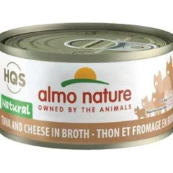 Almo Nature Tuna with Cheese Canned Cat Food - 2.47 oz Cans - Case of 24