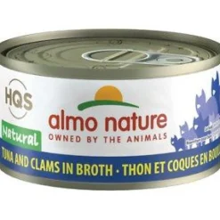Almo Nature Tuna with Clams Canned Cat Food - 2.47 oz Cans - Case of 24