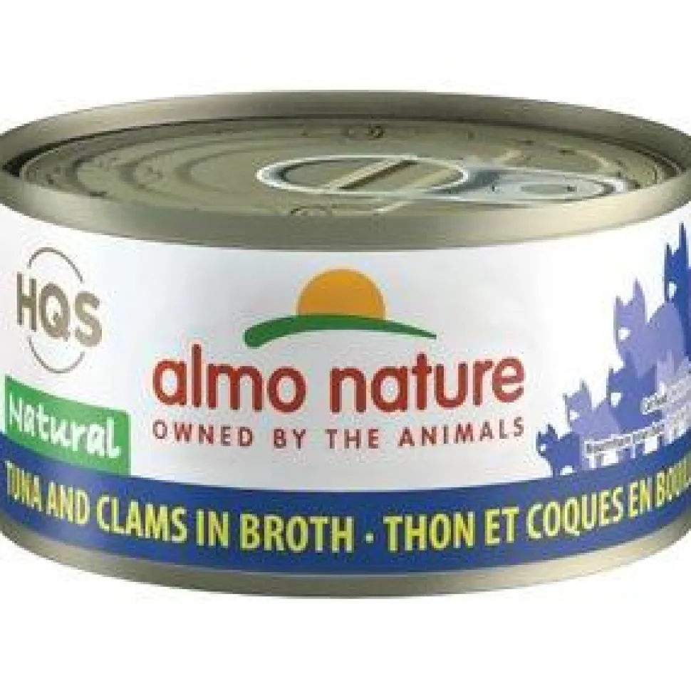 Almo Nature Tuna with Clams Canned Cat Food - 2.47 oz Cans - Case of 24