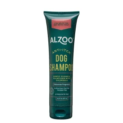 Alzoo Anti-Itch 100% Plant Based Formulated Dog Shampoo - 8 Oz