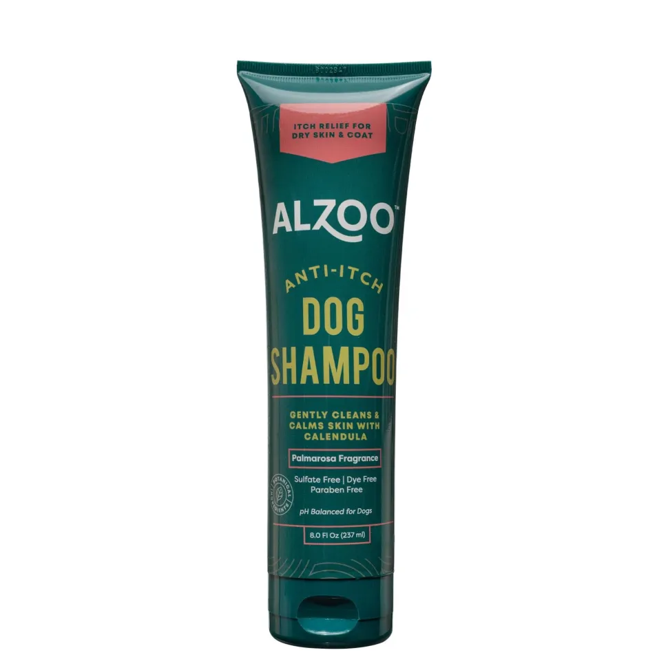 Alzoo Anti-Itch 100% Plant Based Formulated Dog Shampoo - 8 Oz