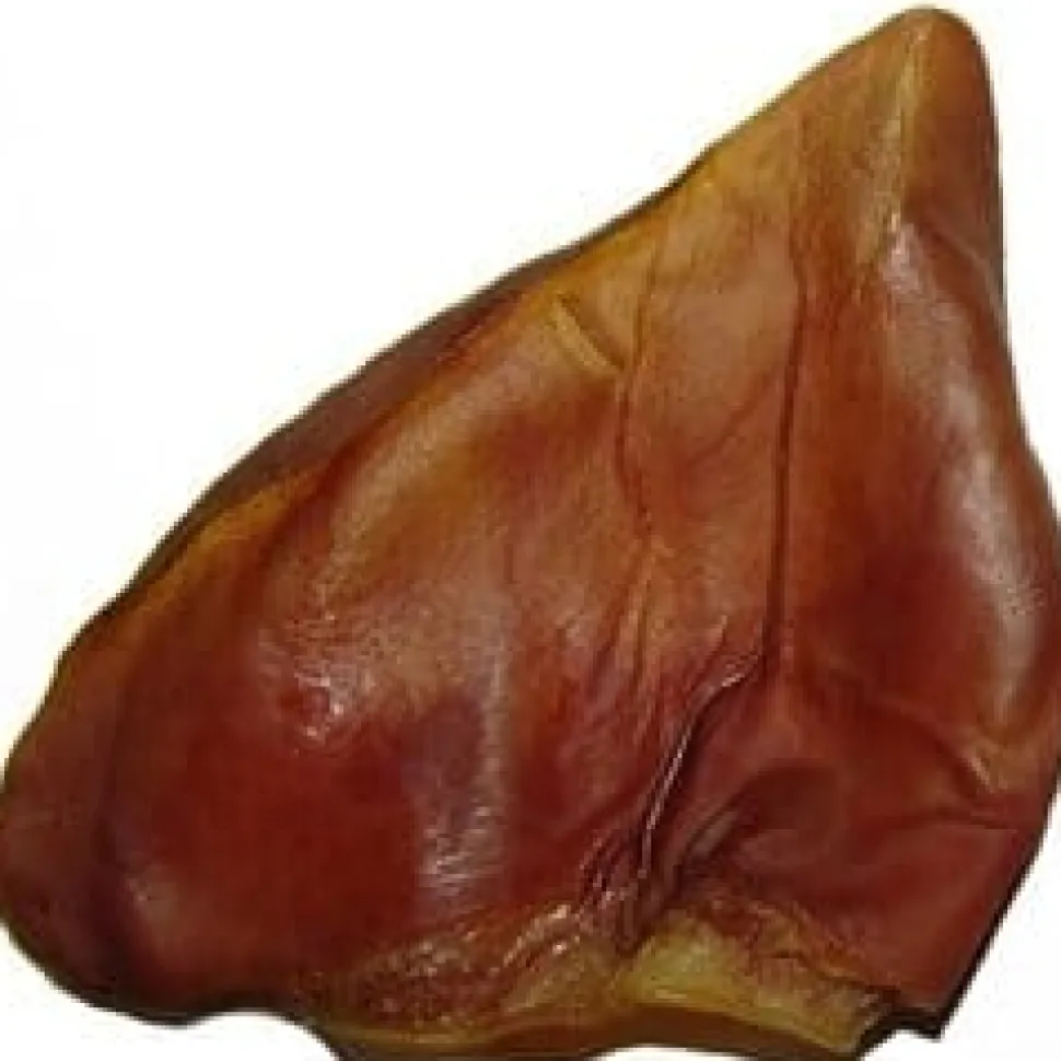 American Farms Smoked Pig Ears Natural Dog Chews - Jumbo - 100 Count