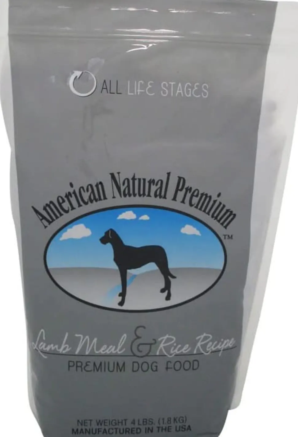 American Natural Lamb & Rice Dry Dog Food - 4 lb Bag