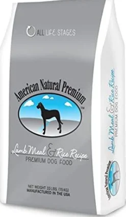 American Natural Lamb & Rice Dry Dog Food - 33 lb Bag