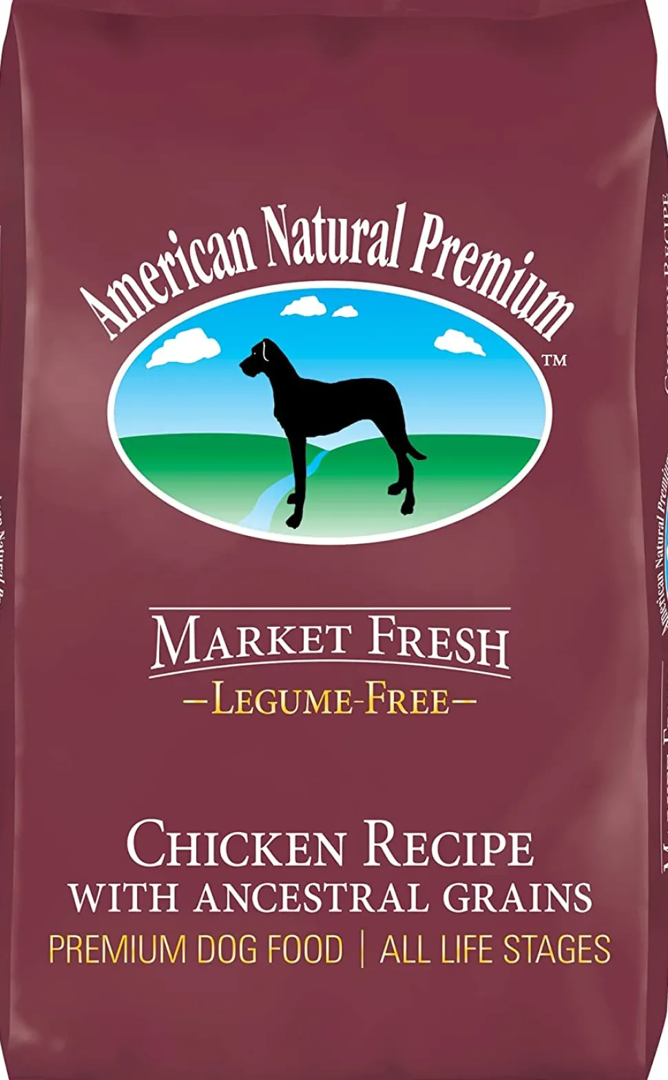 American Natural Market Fresh Legume Free Chicken with Ancestral Grains Dry Dog Food - 30 lb Bag