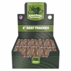 American Pet Naturals Grain-Free Beef Trachea Natural Dog Chews - 6 Inch - 3 Pack