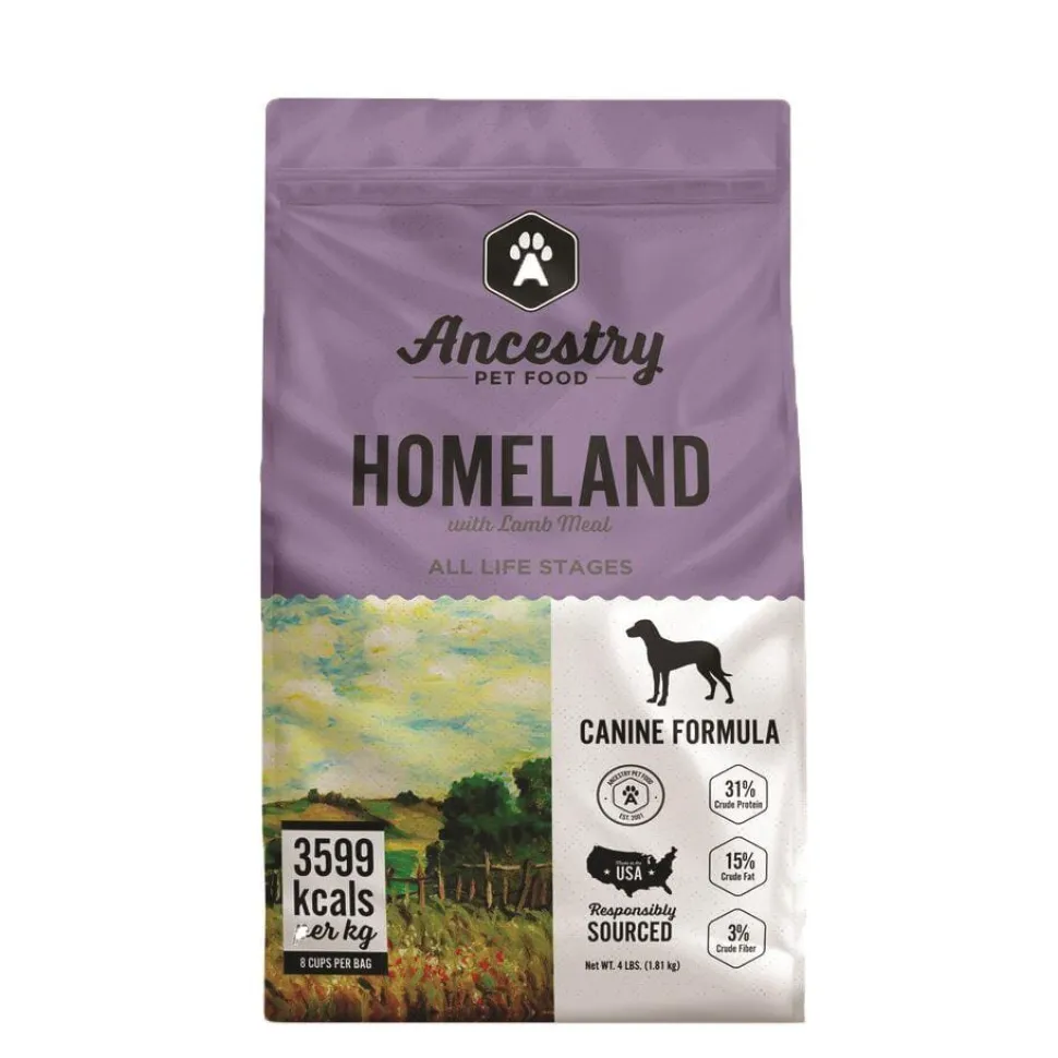 Ancestry Pet Food Grain-Free Homeland Dry Dog Food - 4 Lbs
