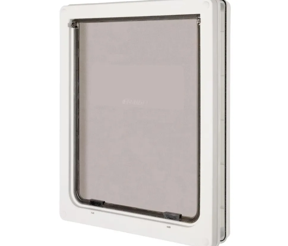 Ani Mate Dog Mate Dog Door - White and Clear - Large