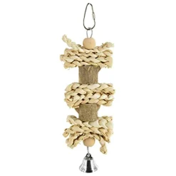 Animal Treasures Birdie Jingle Pepper Wood Kabob - Medium