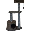 Animal Treasures Cat Tree Scratcher - Bi-Level - 37.75"