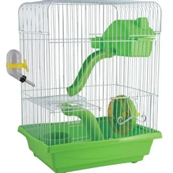 Animal Treasures Small Animal Cage - Assorted Colors - Pack of 10