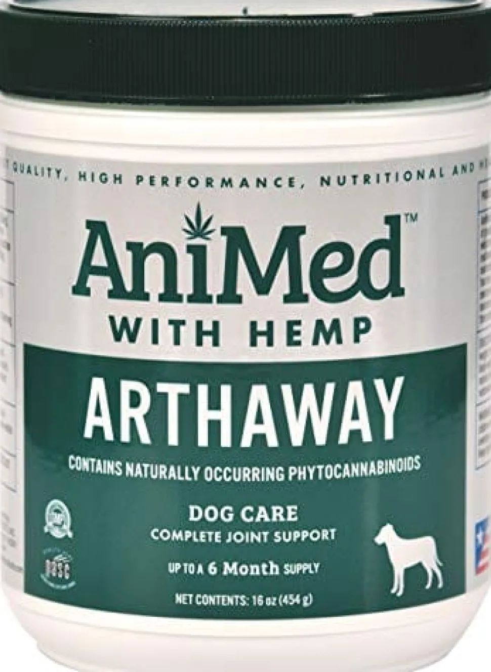 Animed Arthaway with Hemp Joint Support for Dogs - 16 Oz