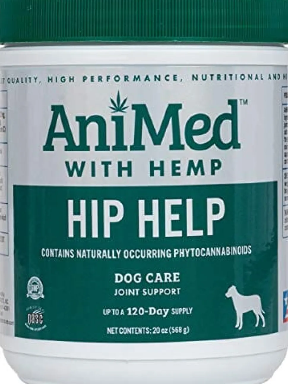 Animed Hip Help with Hemp Joint Support for Dogs - 20 Oz