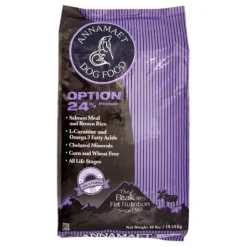 Annamaet 24% Option Dry Dog Food - 40 lb Bag